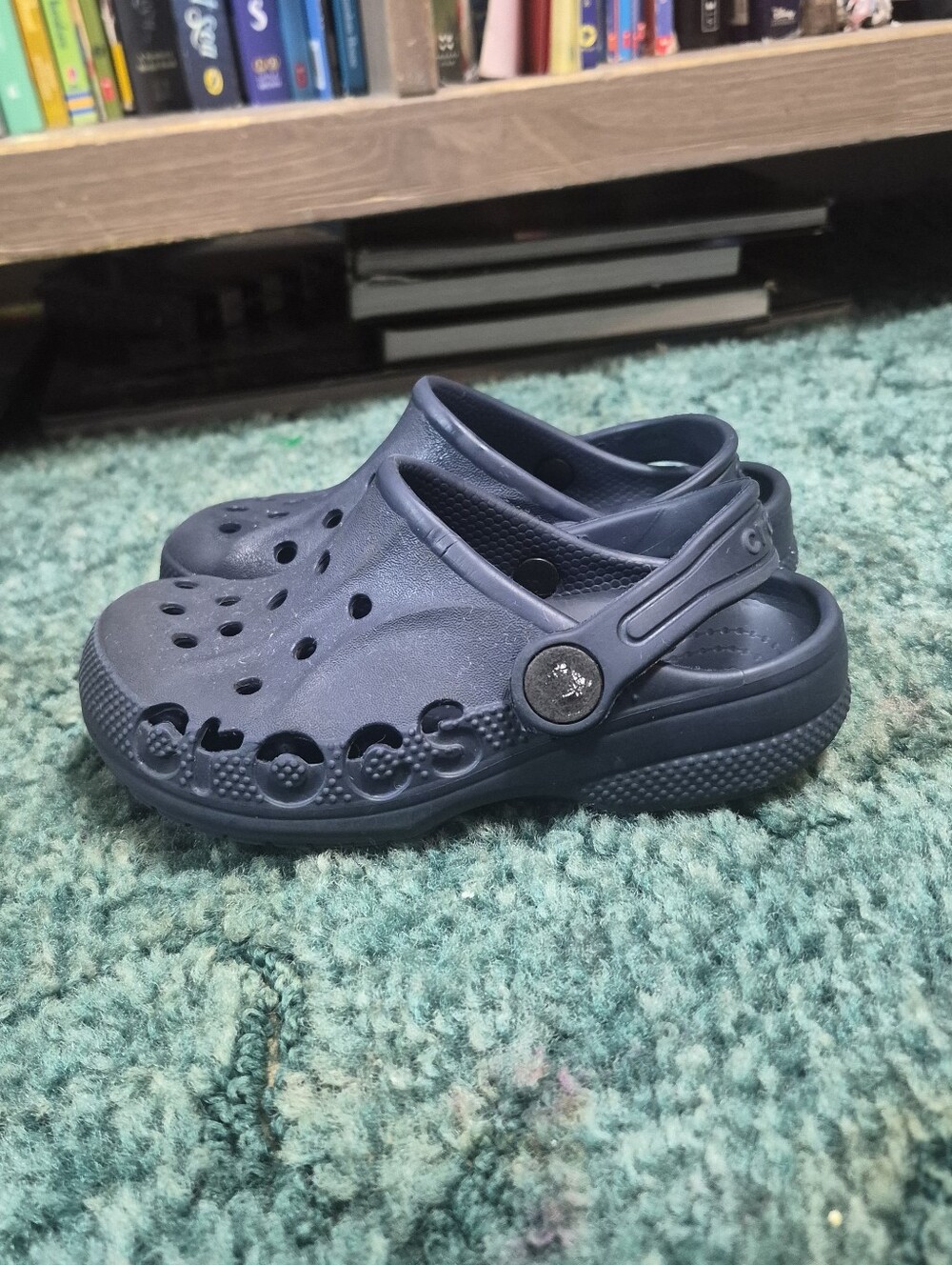 Crocs Toddler 10 Blue Crocs Clogs